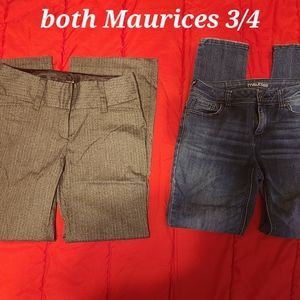 Maurices Pants 2 Pair
